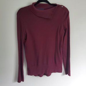 Burgundy Turtleneck